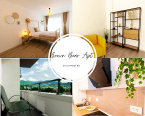Brown Bear Apt. BOHO Style Bedroom w/ City View & free Parking